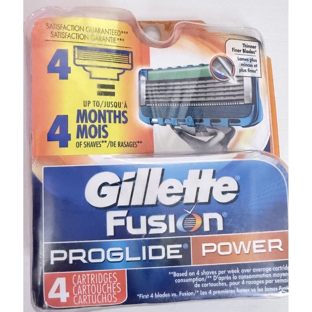 Gillette Fusion Power ProGlide Men's Replacement Razor Blades with MicroComb